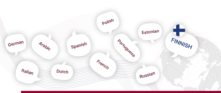 Languages available for KELA machine translation solution