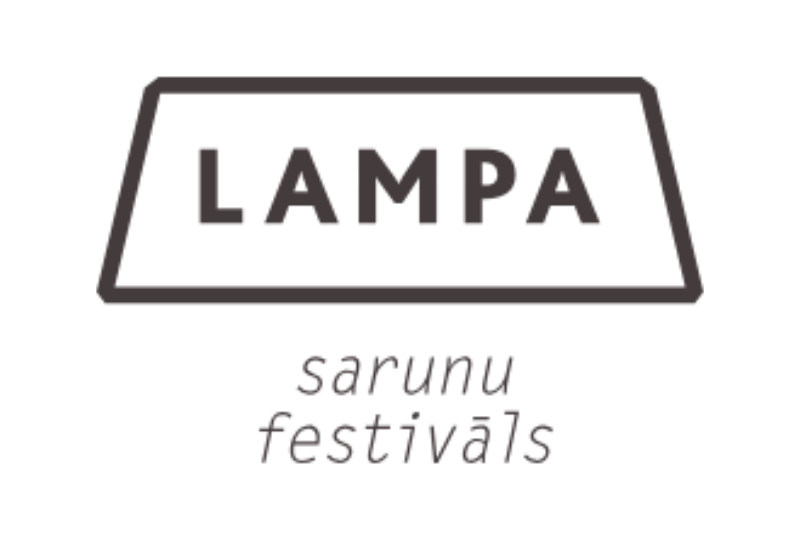 Lampa sarunu festivāls logotipas
